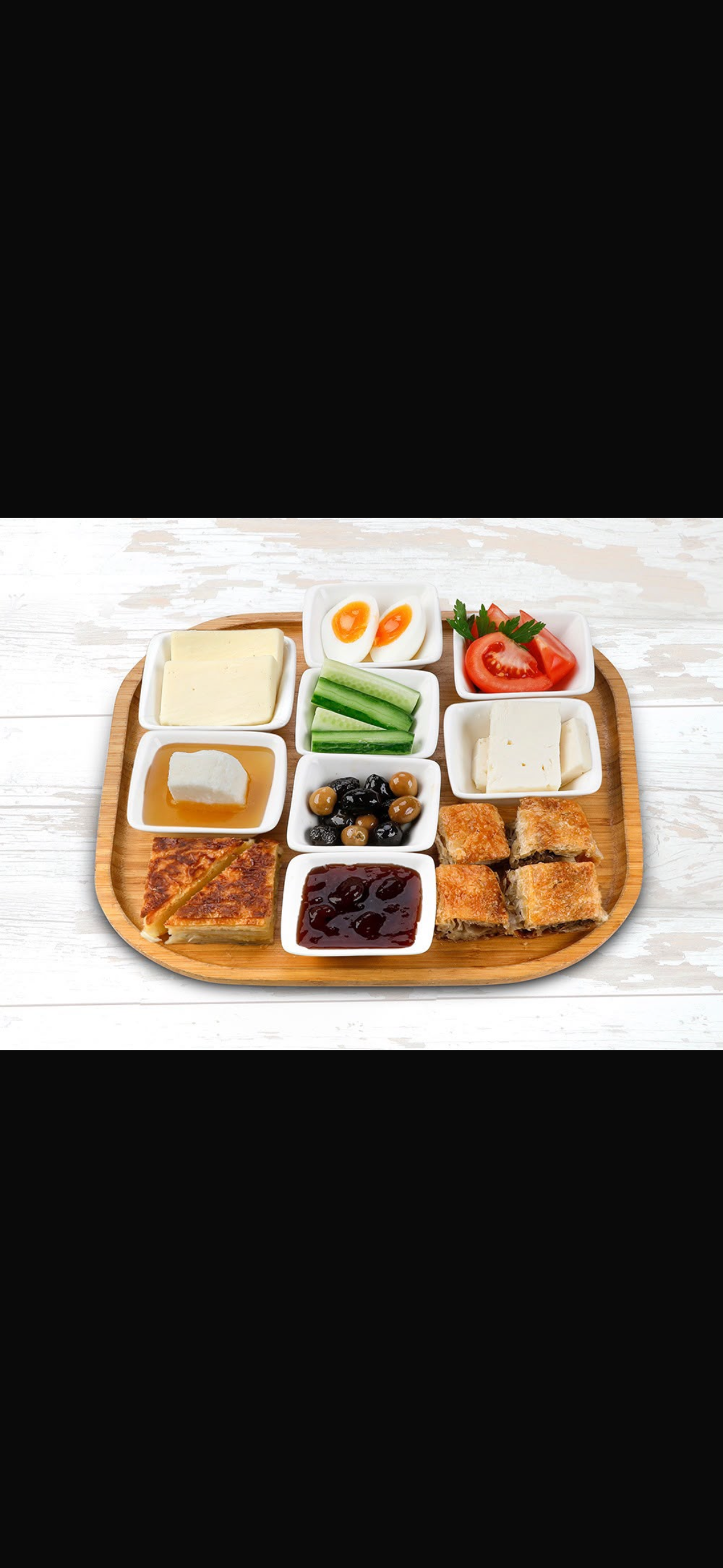 Lüks Kahvaltı Tabağı